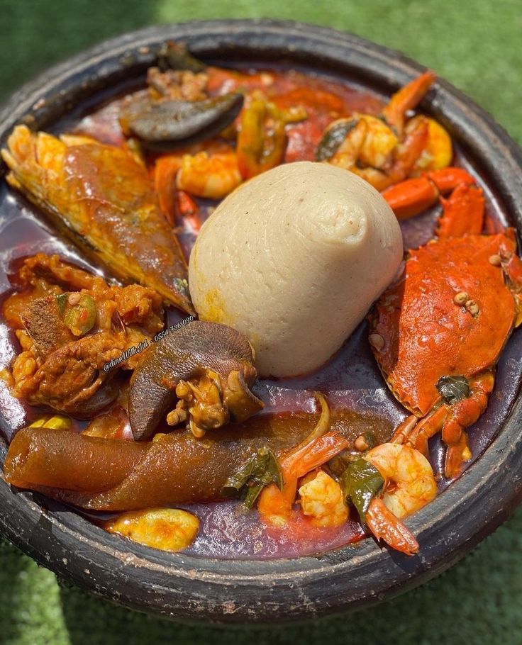 Seafood pot